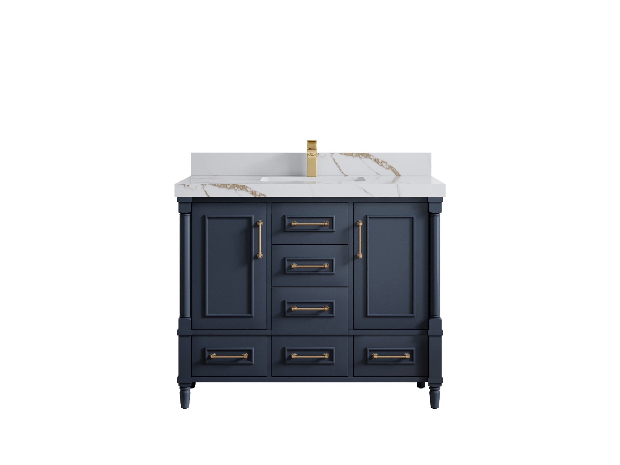 Aberdeen 42 in. W x 22 in. D Single Sink Bathroom Vanity - Willow Bath and Vanity