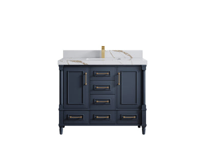 Aberdeen 42 in. W x 22 in. D Single Sink Bathroom Vanity - Willow Bath and Vanity