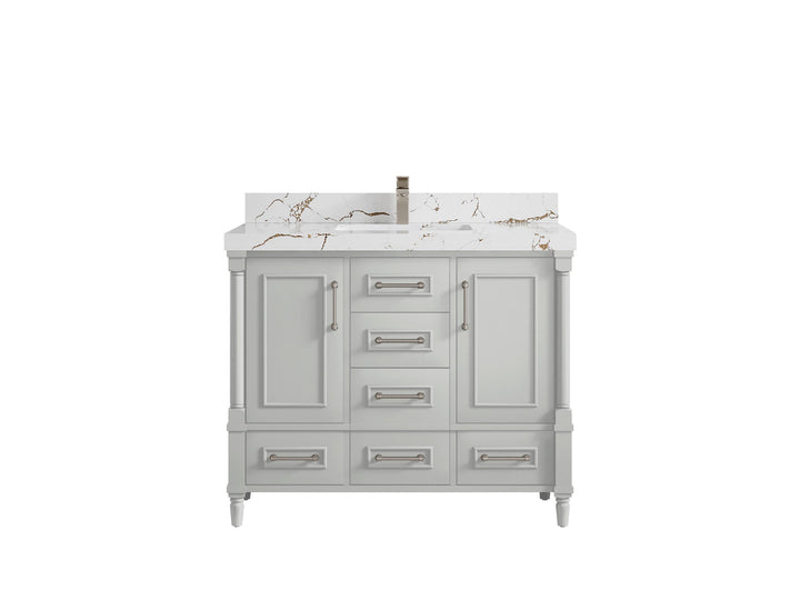 Aberdeen 42 in. W x 22 in. D Single Sink Bathroom Vanity - photo 36