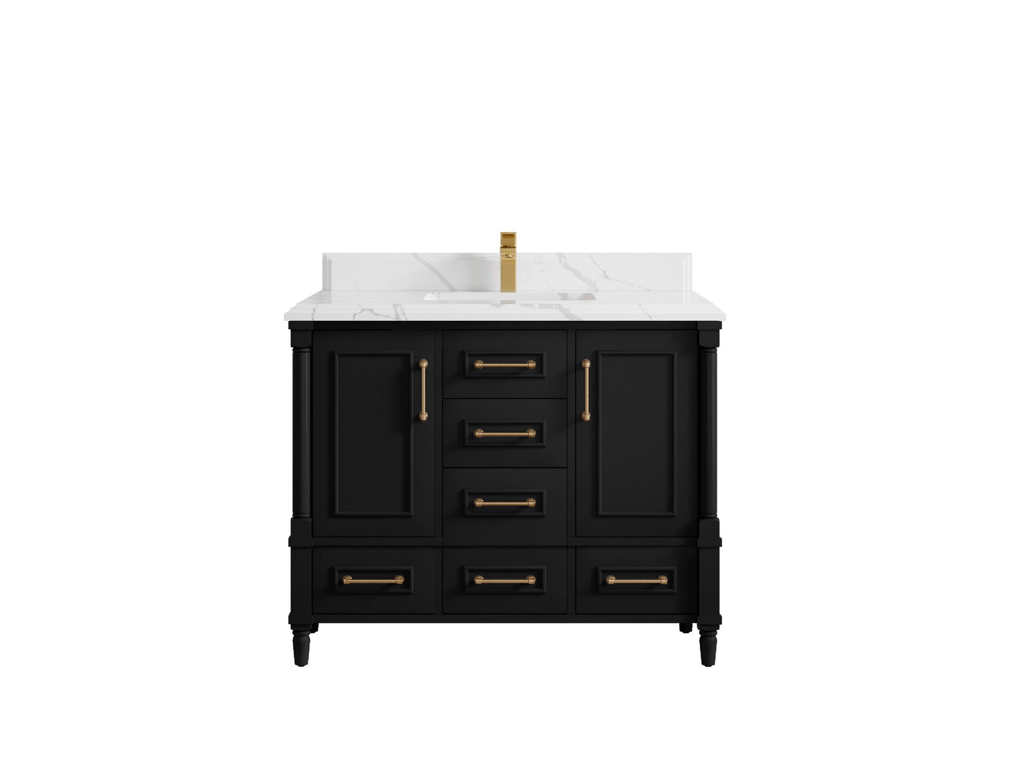 Aberdeen 42 in. W x 22 in. D Single Sink Bathroom Vanity - Willow Bath and Vanity