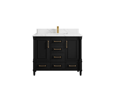 Aberdeen 42 in. W x 22 in. D Single Sink Bathroom Vanity - Willow Bath and Vanity