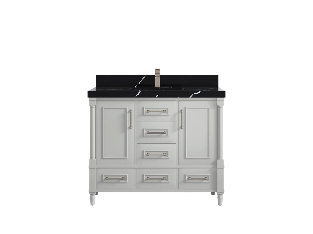 Aberdeen 42 in. W x 22 in. D Single Sink Bathroom Vanity - Willow Bath and Vanity