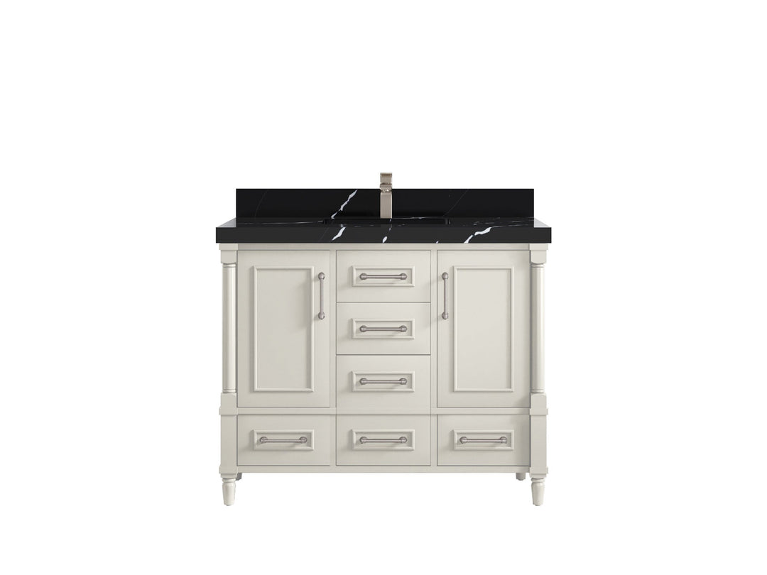 Aberdeen 42 in. W x 22 in. D Single Sink Bathroom Vanity - Willow Bath and Vanity
