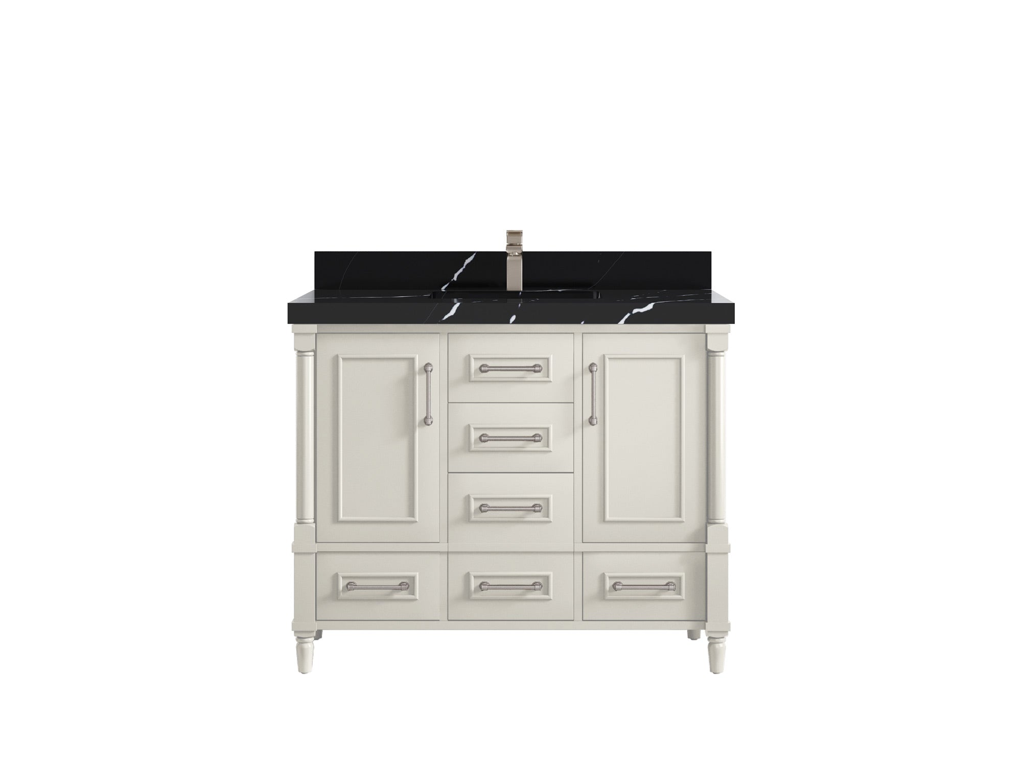 Aberdeen 42 in. W x 22 in. D Single Sink Bathroom Vanity - Willow Bath and Vanity