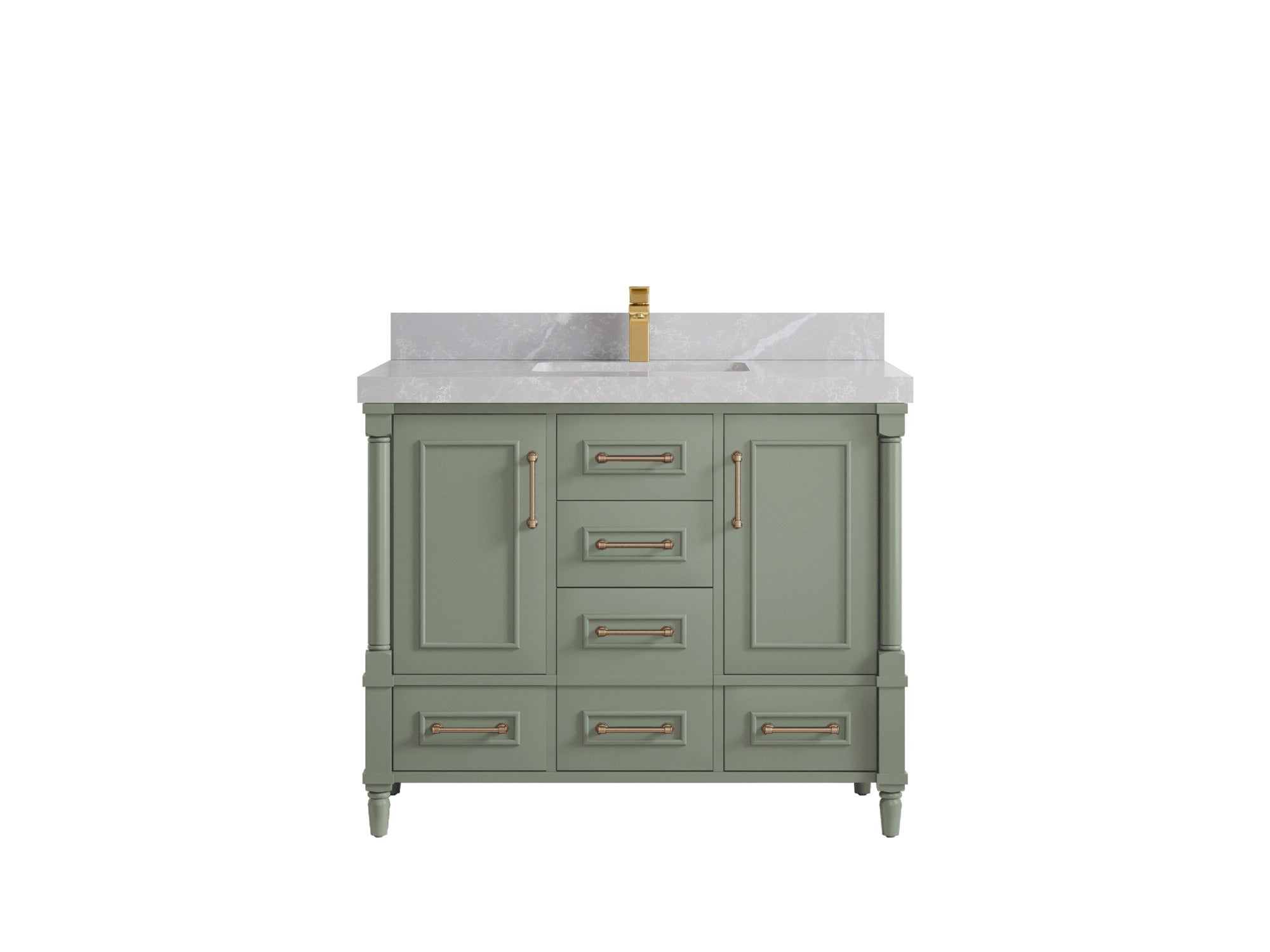 Aberdeen 42 in. W x 22 in. D Single Sink Bathroom Vanity - Willow Bath and Vanity
