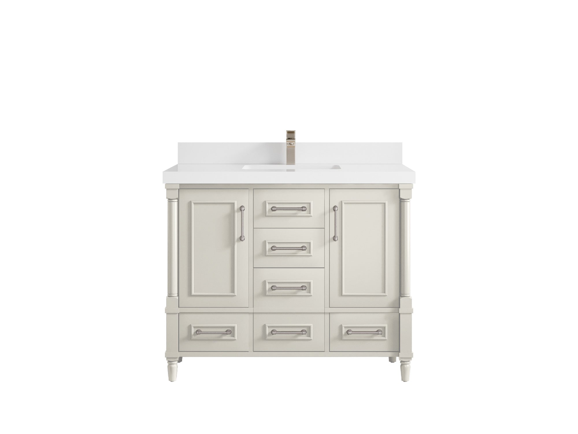 Aberdeen 42 in. W x 22 in. D Single Sink Bathroom Vanity - Willow Bath and Vanity