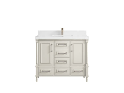 Aberdeen 42 in. W x 22 in. D Single Sink Bathroom Vanity - Willow Bath and Vanity