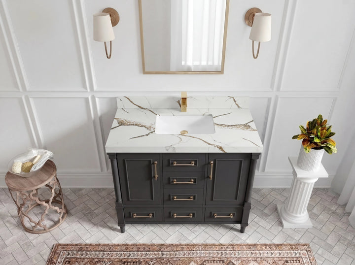 Aberdeen 42 in. W x 22 in. D Single Sink Bathroom Vanity - photo 7