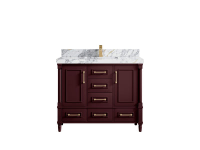 Aberdeen 42 in. W x 22 in. D Single Sink Bathroom Vanity - Willow Bath and Vanity