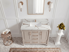 Aberdeen 42 in. W x 22 in. D Single Sink Bathroom Vanity - photo 16