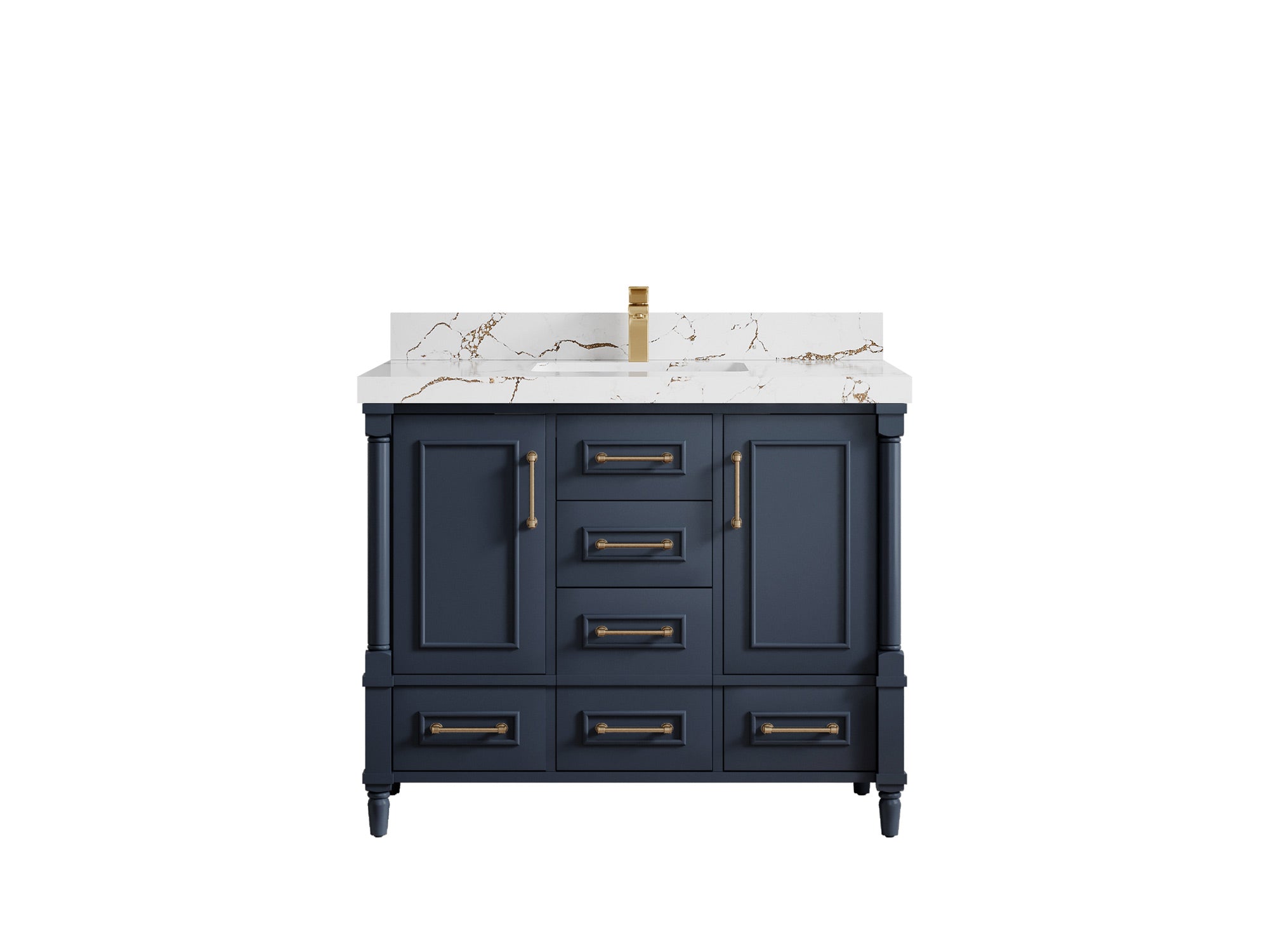 Aberdeen 42 in. W x 22 in. D Single Sink Bathroom Vanity - Willow Bath and Vanity