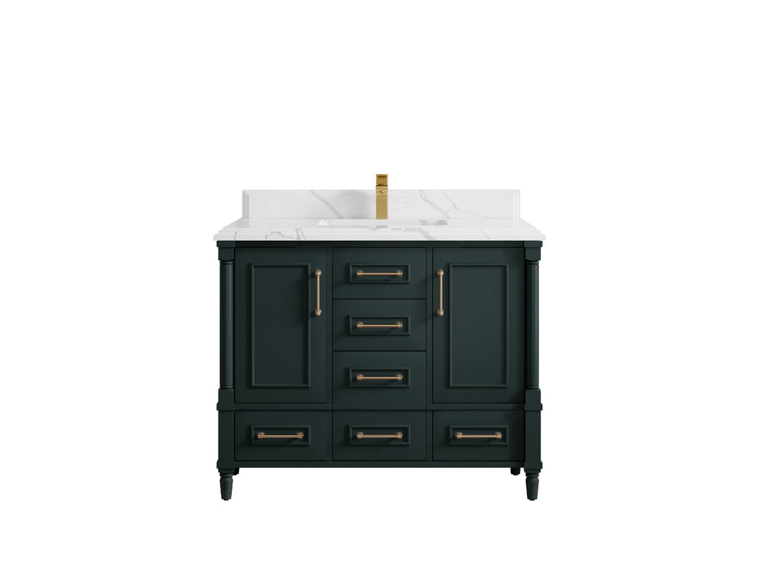 Aberdeen 42 in. W x 22 in. D Single Sink Bathroom Vanity - Willow Bath and Vanity