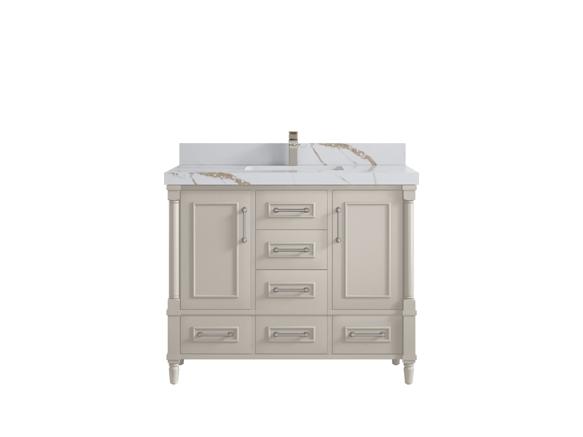 Aberdeen 42 in. W x 22 in. D Single Sink Bathroom Vanity - Willow Bath and Vanity
