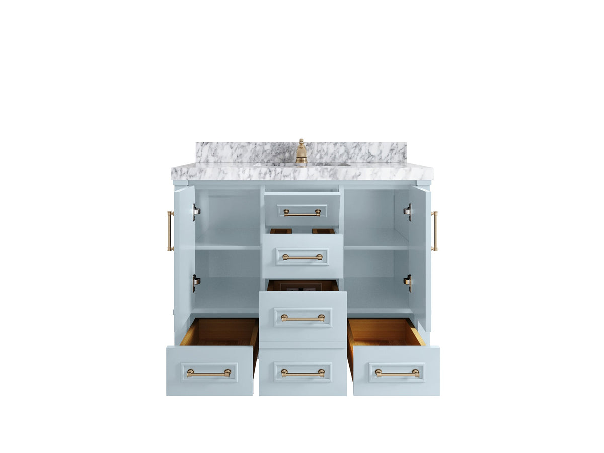 Aberdeen 42 in. W x 22 in. D Single Sink Bathroom Vanity - Willow Bath and Vanity