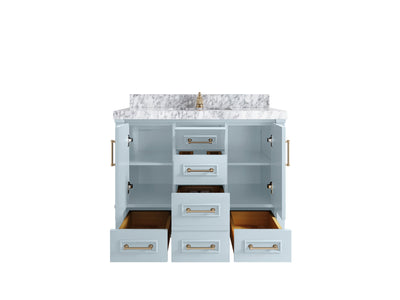 Aberdeen 42 in. W x 22 in. D Single Sink Bathroom Vanity - Willow Bath and Vanity