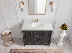 Aberdeen 42 in. W x 22 in. D Single Sink Bathroom Vanity - photo 13