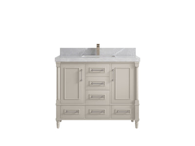 Aberdeen 42 in. W x 22 in. D Single Sink Bathroom Vanity - Willow Bath and Vanity