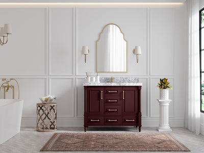 Aberdeen 42 in. W x 22 in. D Single Sink Bathroom Vanity - Willow Bath and Vanity