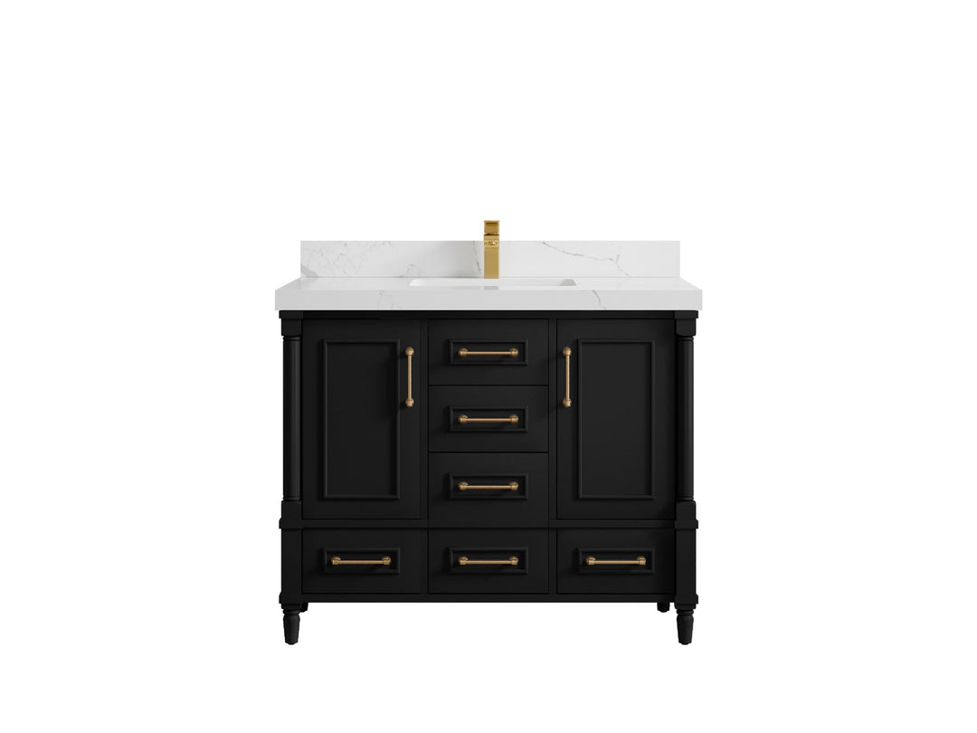 Aberdeen 42 in. W x 22 in. D Single Sink Bathroom Vanity - Willow Bath and Vanity
