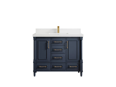 Aberdeen 42 in. W x 22 in. D Single Sink Bathroom Vanity - Willow Bath and Vanity