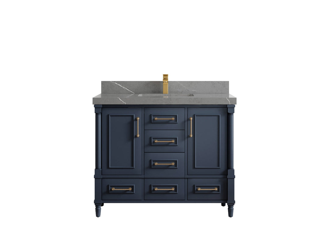 Aberdeen 42 in. W x 22 in. D Single Sink Bathroom Vanity - Willow Bath and Vanity