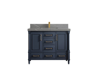 Aberdeen 42 in. W x 22 in. D Single Sink Bathroom Vanity - Willow Bath and Vanity