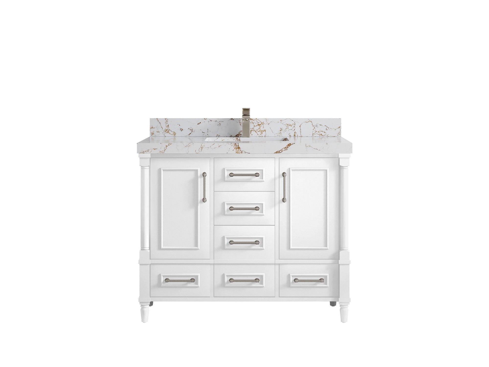 Aberdeen 42 in. W x 22 in. D Single Sink Bathroom Vanity - Willow Bath and Vanity