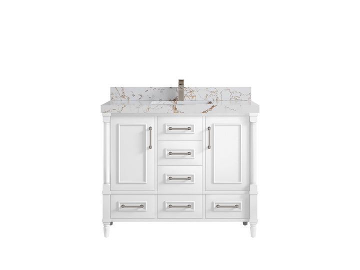 Aberdeen 42 in. W x 22 in. D Single Sink Bathroom Vanity - photo 37