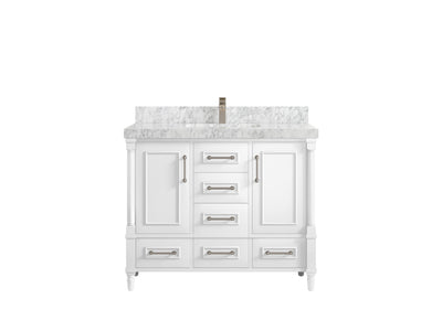Aberdeen 42 in. W x 22 in. D Single Sink Bathroom Vanity - Willow Bath and Vanity