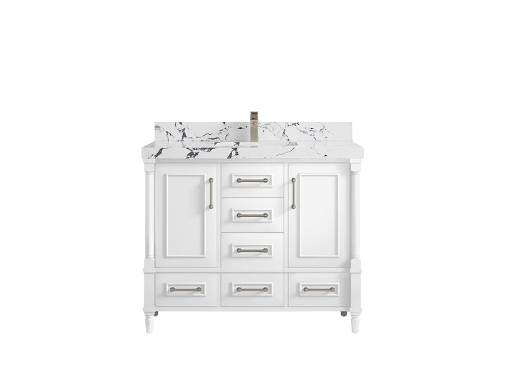 Aberdeen 42 in. W x 22 in. D Single Sink Bathroom Vanity - photo 39