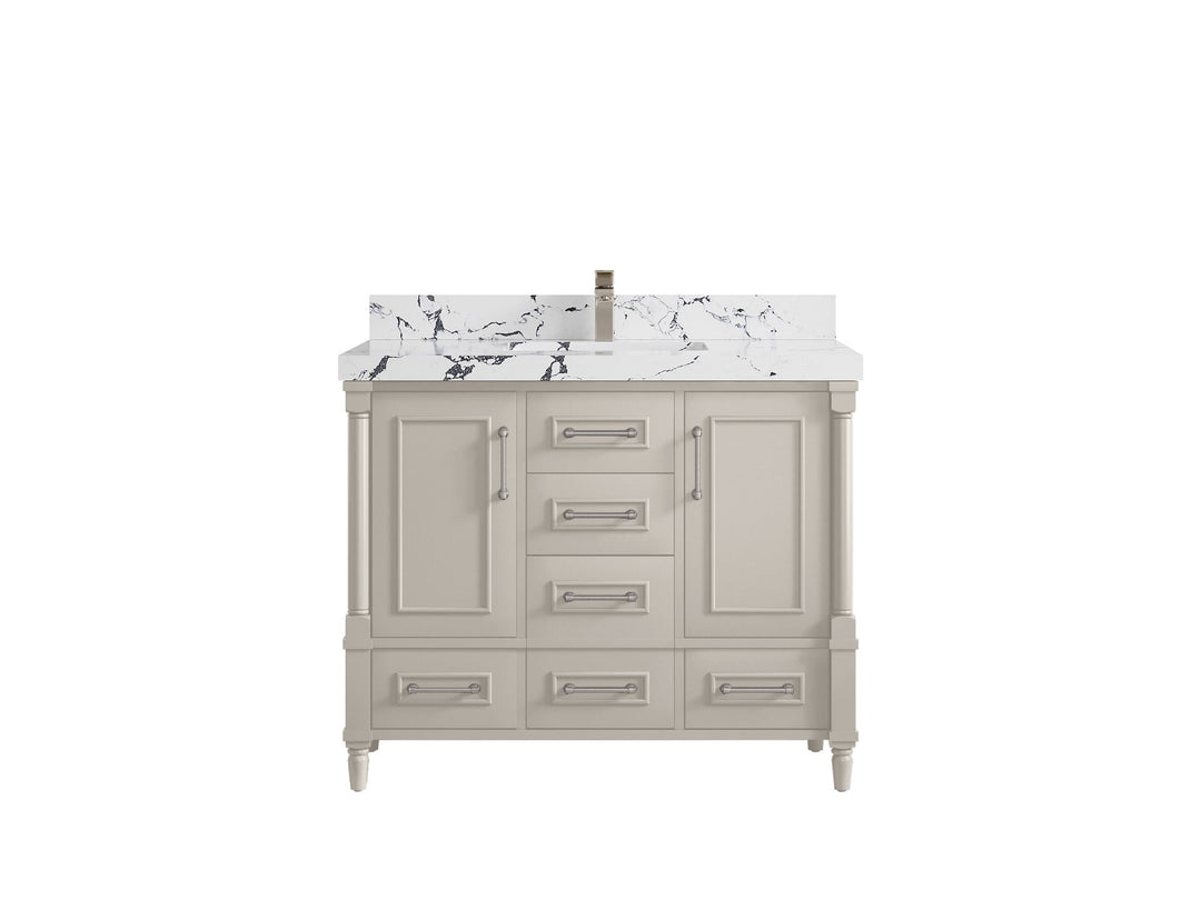 Aberdeen 42 in. W x 22 in. D Single Sink Bathroom Vanity - Willow Bath and Vanity