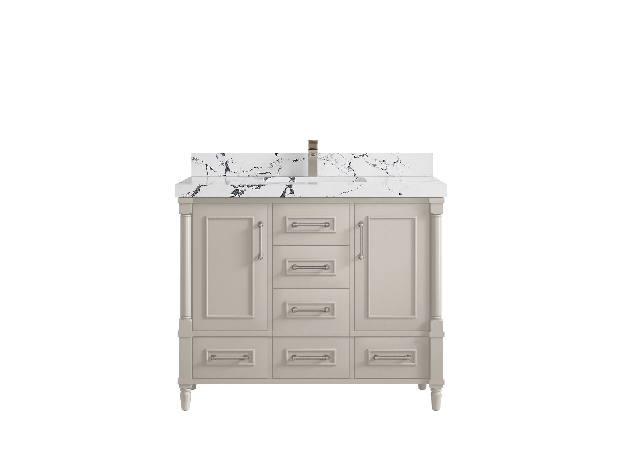 Aberdeen 42 in. W x 22 in. D Single Sink Bathroom Vanity - Willow Bath and Vanity
