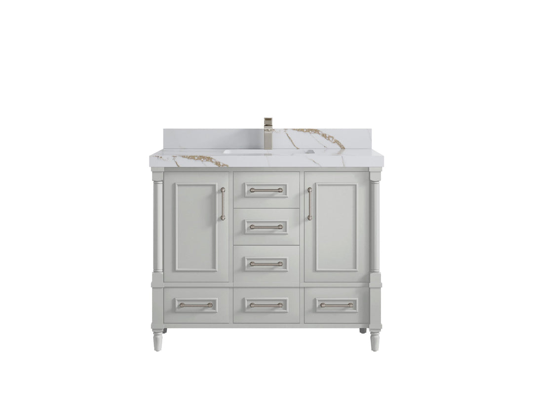 Aberdeen 42 in. W x 22 in. D Single Sink Bathroom Vanity - Willow Bath and Vanity