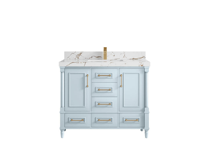 Aberdeen 42 in. W x 22 in. D Single Sink Bathroom Vanity - photo 37