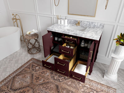Aberdeen 42 in. W x 22 in. D Single Sink Bathroom Vanity - Willow Bath and Vanity