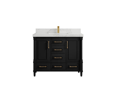 Aberdeen 42 in. W x 22 in. D Single Sink Bathroom Vanity - Willow Bath and Vanity