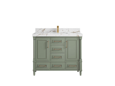 Aberdeen 42 in. W x 22 in. D Single Sink Bathroom Vanity - Willow Bath and Vanity