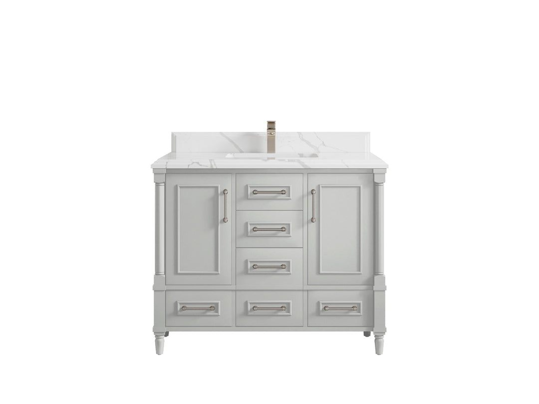 Aberdeen 42 in. W x 22 in. D Single Sink Bathroom Vanity - Willow Bath and Vanity