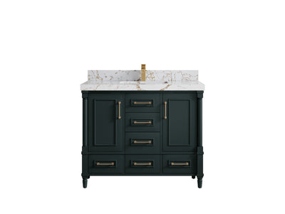 Aberdeen 42 in. W x 22 in. D Single Sink Bathroom Vanity - Willow Bath and Vanity