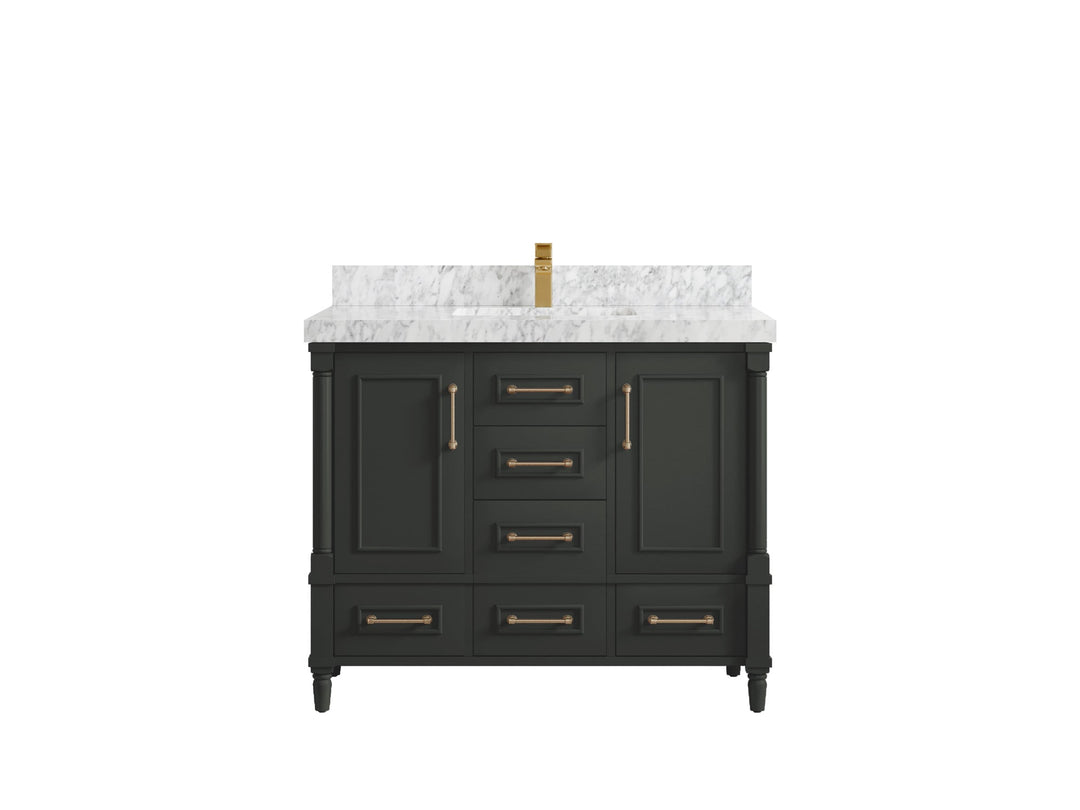 Aberdeen 42 in. W x 22 in. D Single Sink Bathroom Vanity - Willow Bath and Vanity