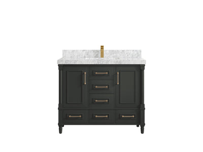 Aberdeen 42 in. W x 22 in. D Single Sink Bathroom Vanity - Willow Bath and Vanity