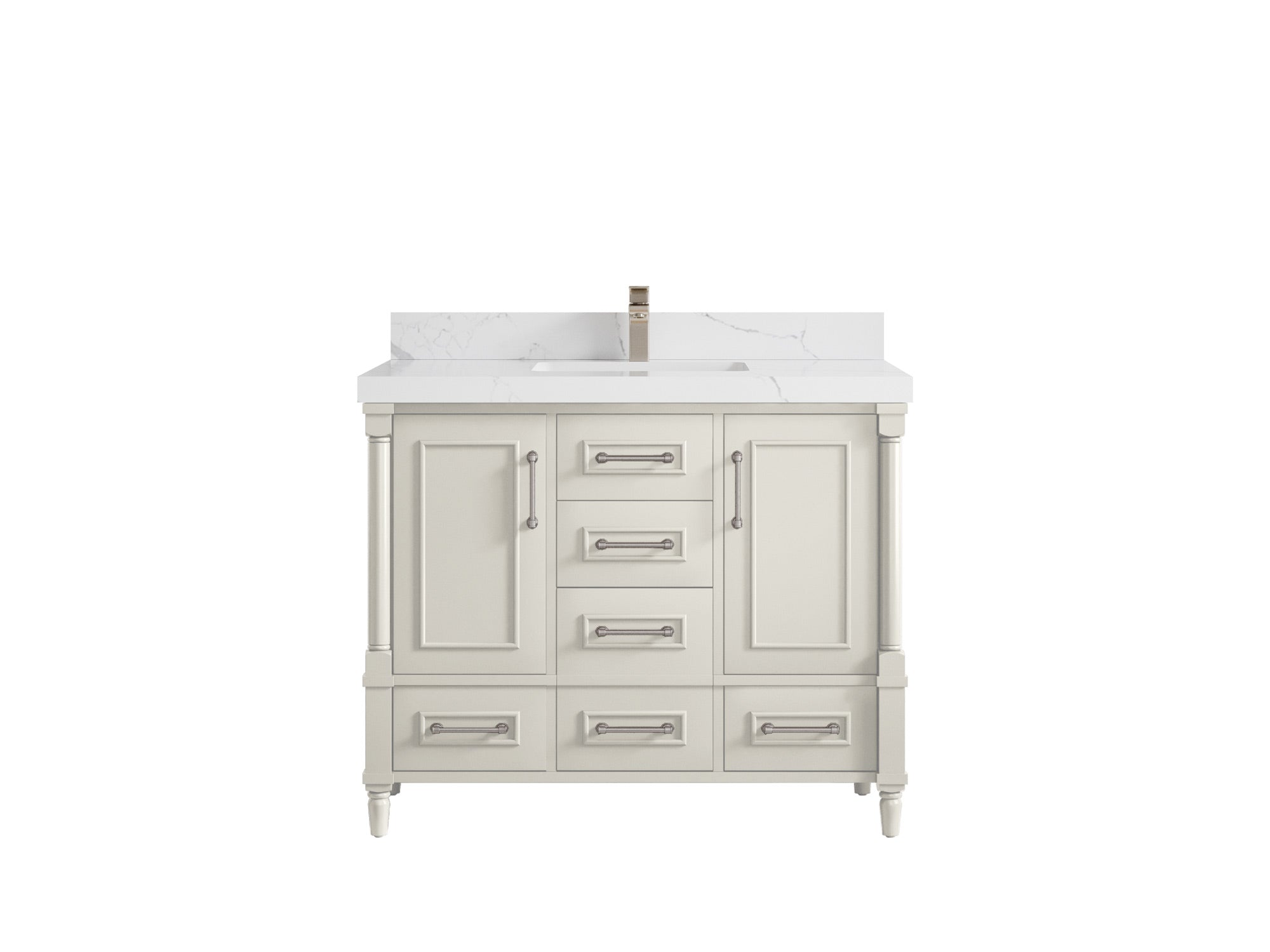 Aberdeen 42 in. W x 22 in. D Single Sink Bathroom Vanity - Willow Bath and Vanity