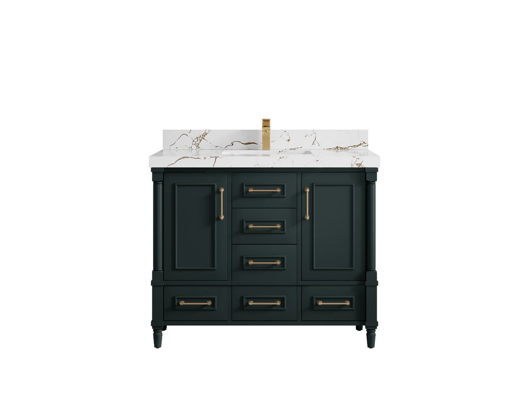 Aberdeen 42 in. W x 22 in. D Single Sink Bathroom Vanity - Willow Bath and Vanity