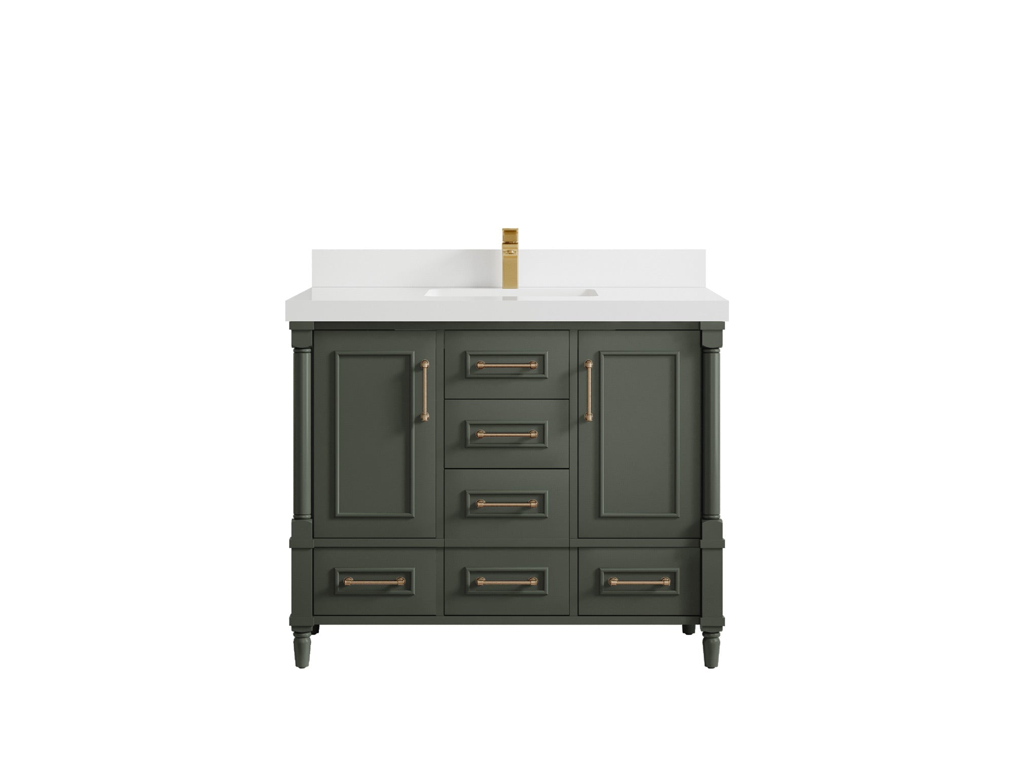 Aberdeen 42 in. W x 22 in. D Single Sink Bathroom Vanity - Willow Bath and Vanity