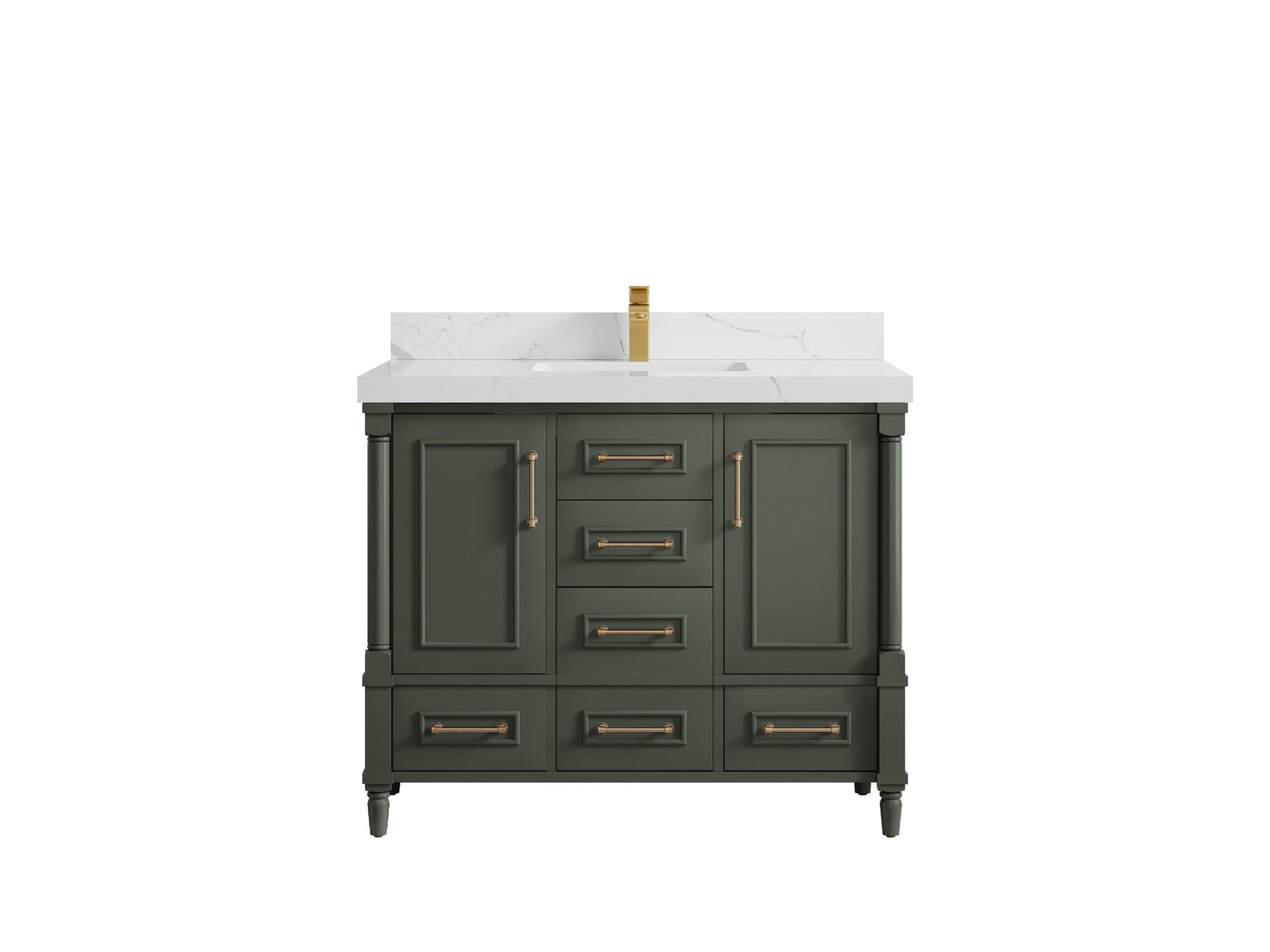 Aberdeen 42 in. W x 22 in. D Single Sink Bathroom Vanity - Willow Bath and Vanity