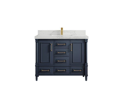 Aberdeen 42 in. W x 22 in. D Single Sink Bathroom Vanity - Willow Bath and Vanity