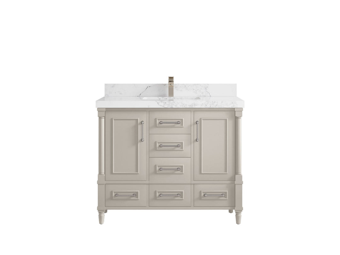 Aberdeen 42 in. W x 22 in. D Single Sink Bathroom Vanity - Willow Bath and Vanity