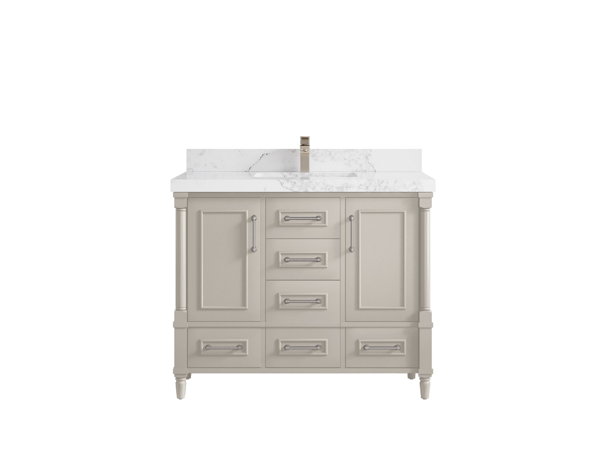 Aberdeen 42 in. W x 22 in. D Single Sink Bathroom Vanity - Willow Bath and Vanity