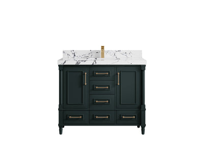 Aberdeen 42 in. W x 22 in. D Single Sink Bathroom Vanity - Willow Bath and Vanity