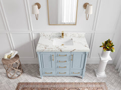 Aberdeen 42 in. W x 22 in. D Single Sink Bathroom Vanity - photo 37